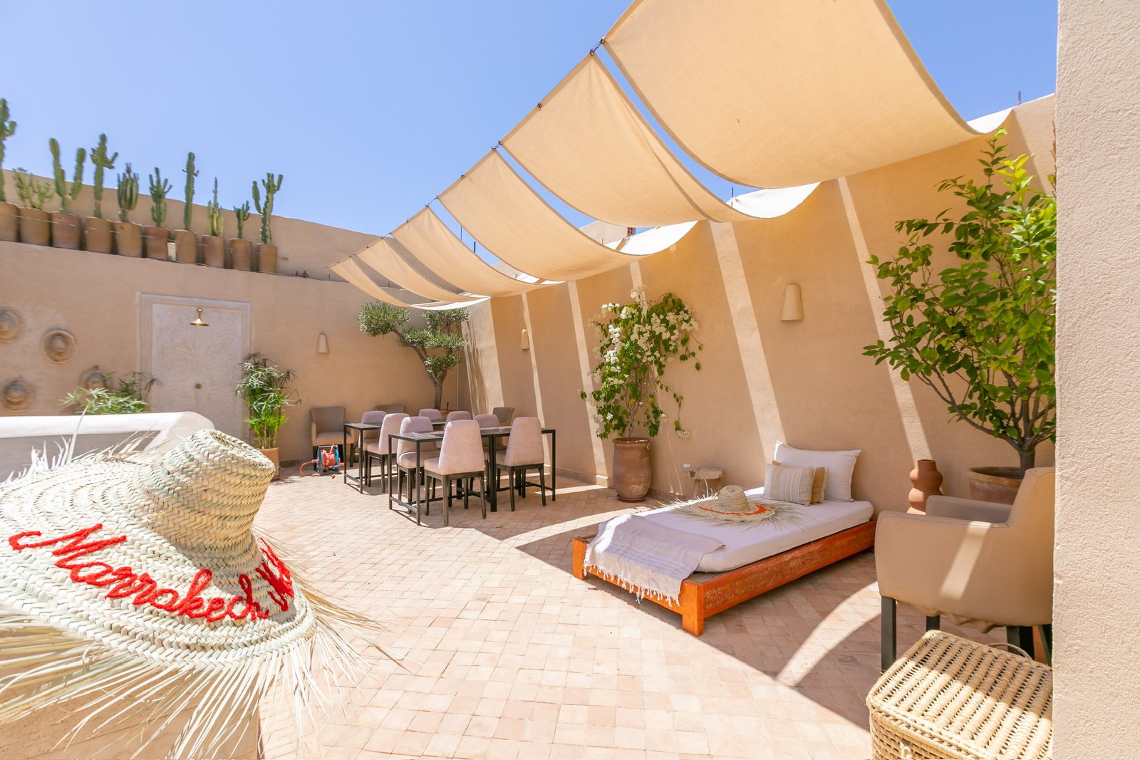 Terrasse du rooftop